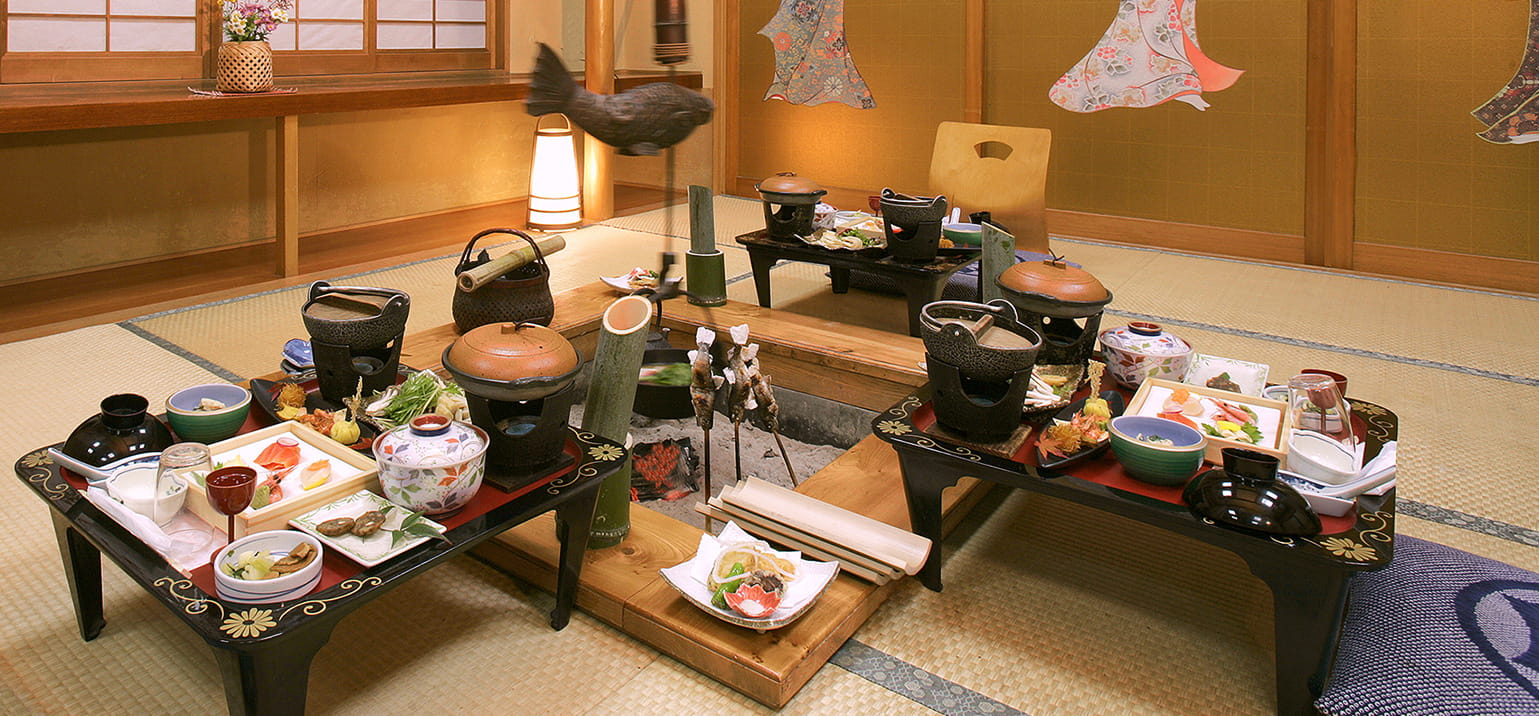 画像:祭り囲炉裏